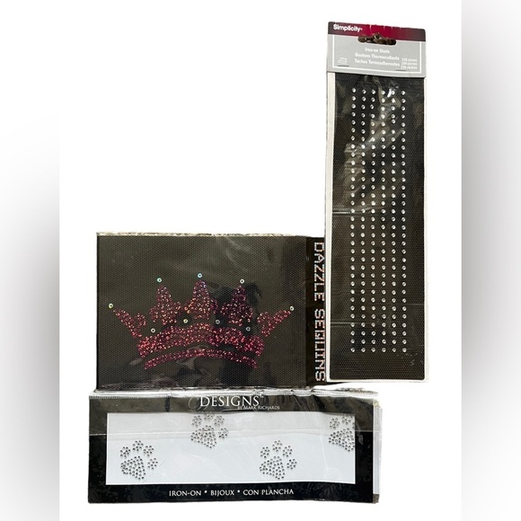 NWT iron on bundle for clothes, bags, etc,9 items - Picture 6 of 6